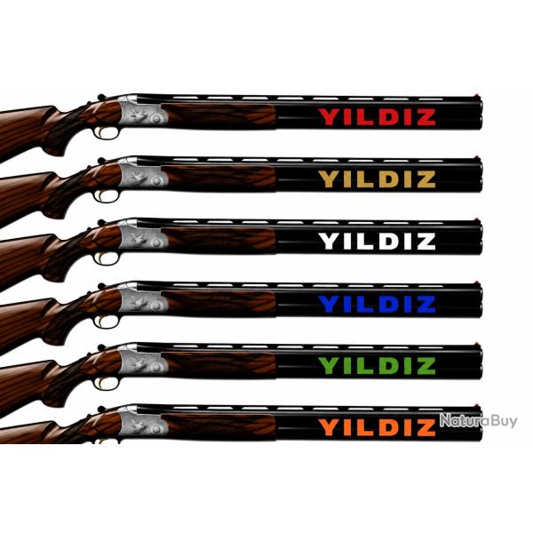2 Stickers autocollants PREMIUM Canon YILDIZ Exp�dition sous 24H GARANTIE.