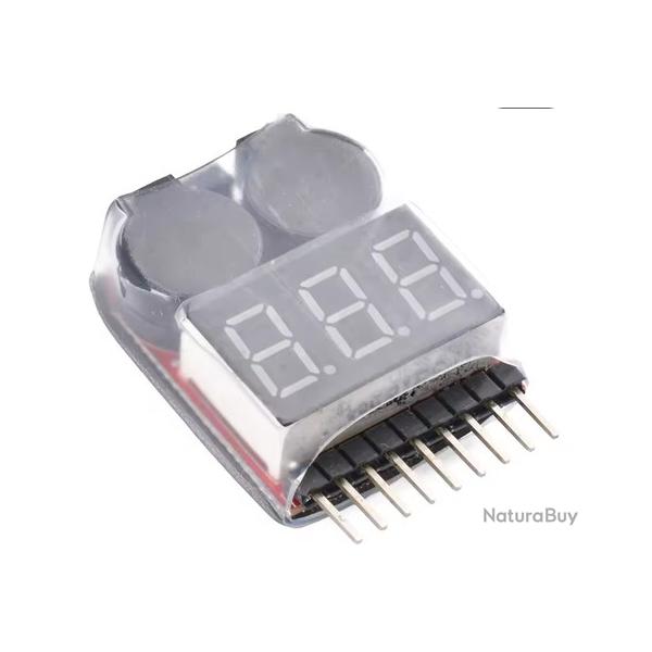 Testeur de tension pour batterie lipo airsoft