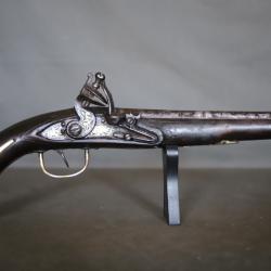 Pistolet &agrave; silex Alg&eacute;rien - Afrique du Nord, Alg&eacute;rie, 19&egrave;me si&egrave;cle