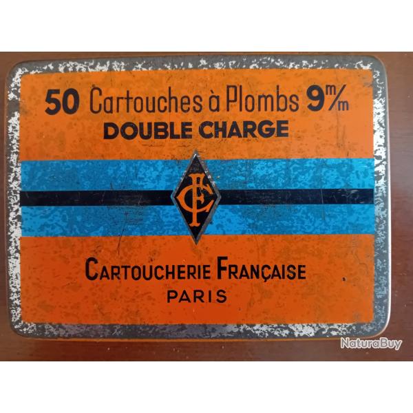 Boite vide 50 cartouches � plombs 9mm - Cartoucherie Fran�aise