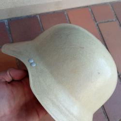 Militaria Allemand Post WW2 Casque Type Luftschutz Pompier