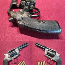 Vente libre majeur R&eacute;volver 5coups calibre 8mm 92 Lebel parfaitement fonctionnel barillet basculant