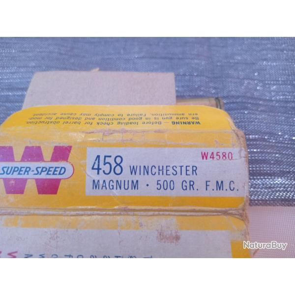18 balles blind�es fmj 458 wmag