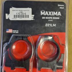 Colliers WARNE Maxima 221LM 34mm medium HILMAR SUPER DESTOCK !!!