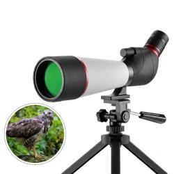 Longue-vue 20-60x80 &Eacute;tanche - Prisme BAK4 - Tr&eacute;pied - Adaptateur Smartphone - Observation & Tir