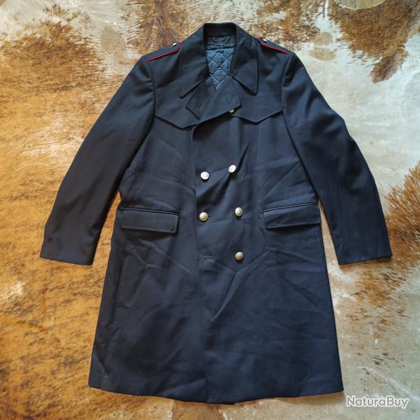 Trench Coat Manteau Carbinieri Police Militaire Italien + Doublure XL 50 Italie