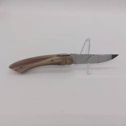 Couteau le correze corne blonde