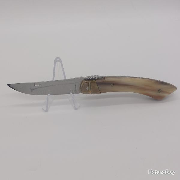 Couteau le correze corne blonde