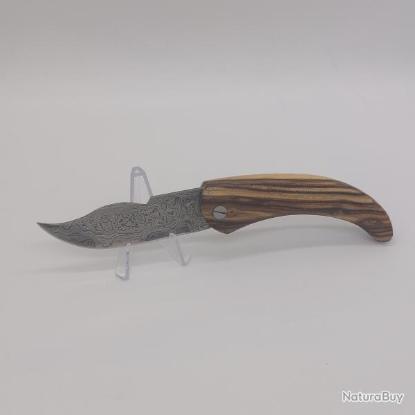 Couteau de poche Cursina corse Alexandre Musso Damas