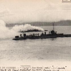 Carte Postale Ancienne - Marine de Guerre - Sous-Marin "Cugnot" et "Archim&egrave;de" - N&deg;8513