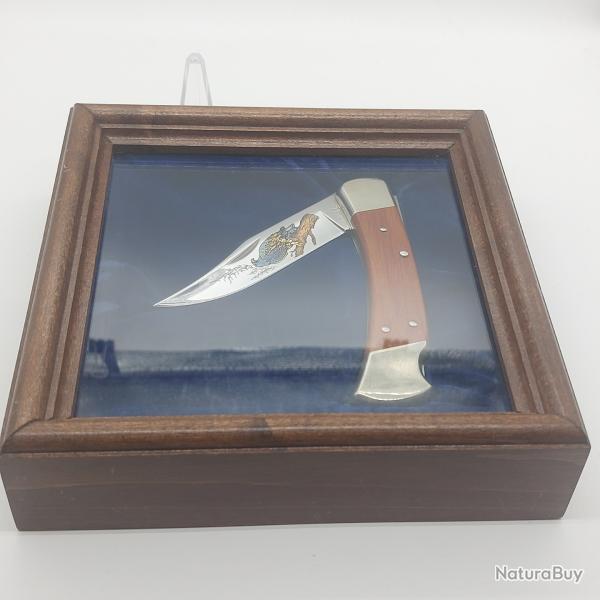 Buck 110 couteau Bald Eagle limited Edition knife