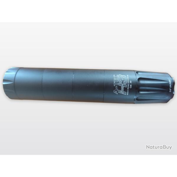 Silencieux mod�rateur de son A-TEC H3-3 - Cal.30 / 5/8"-24 UNEF