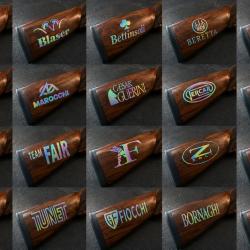2 STICKERS autocollants LOGO DE CROSSE HOLOGRAPHIQUE  -TOUTES MARQUES - QUALIT&Eacute; PREMIUM !