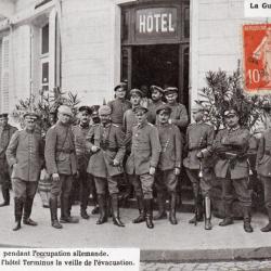 Carte Postale Ancienne - Saint-Di&eacute; pendant l'occupation allemande - N&deg;8520