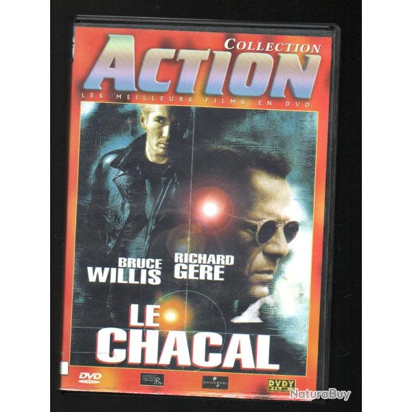 le chacal avec bruce willis et richard gere , dvd thriller tueur � gages