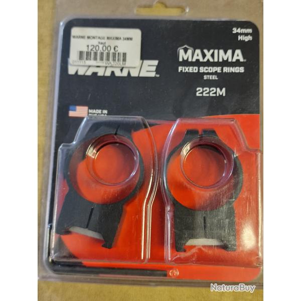 Colliers WARNE Maxima 222M 34mm haut HILMAR SUPER DESTOCK !!!