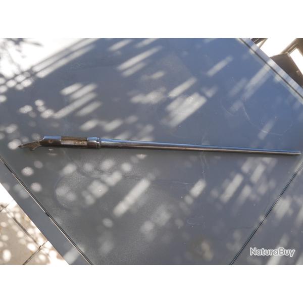 Boitier canon de Chassepot/Gras transform� chasse dans un beau bronzage