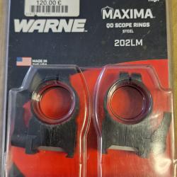 Colliers WARNE Maxima 202LM 25,4mm haut HILMAR SUPER DESTOCK !!!