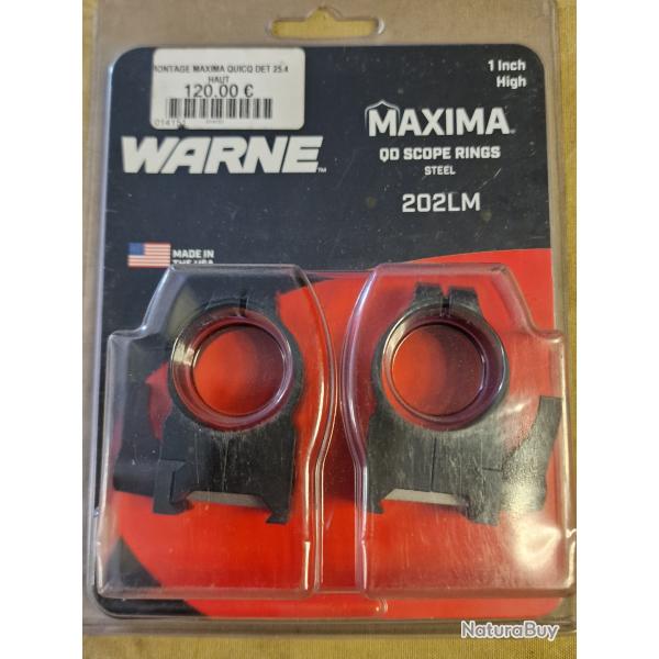 Colliers WARNE Maxima 202LM 25,4mm haut HILMAR SUPER DESTOCK !!!