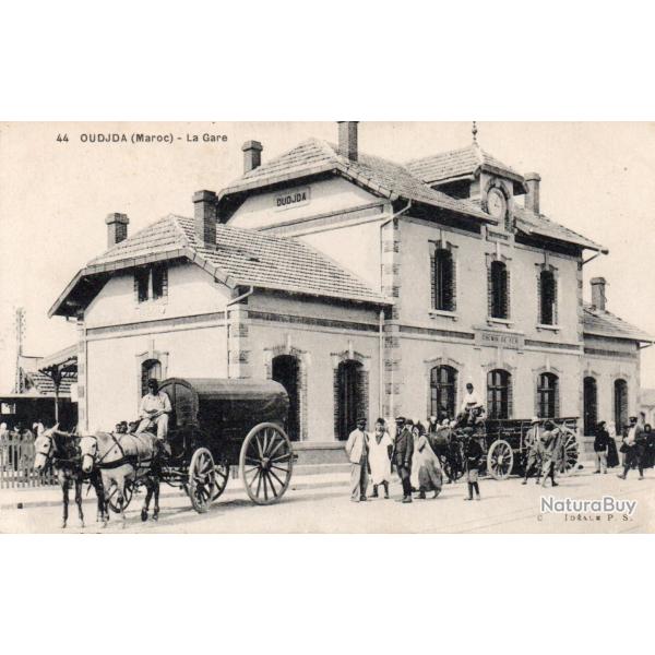 Carte postale Oujda (Maroc) - La Gare - N�8522