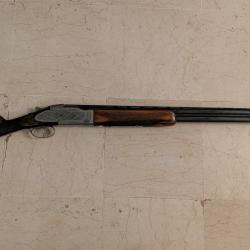 Fusil de Chasse Superpos&eacute; Charlin Luxe Gravure Calibre 12/70 Faux Corps Contre Platine Jean Breuil