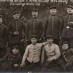 Carte postale Photographie de groupe de soldats allemands - N&deg;8524