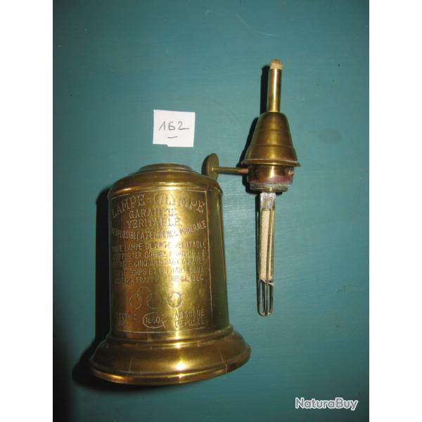 Lampe pour r�ajustage armes noire de fum�e (N�162) m�che neuve