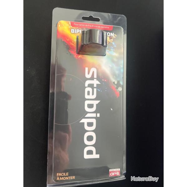 Bipied r�glable Stabipod fixation sur canon