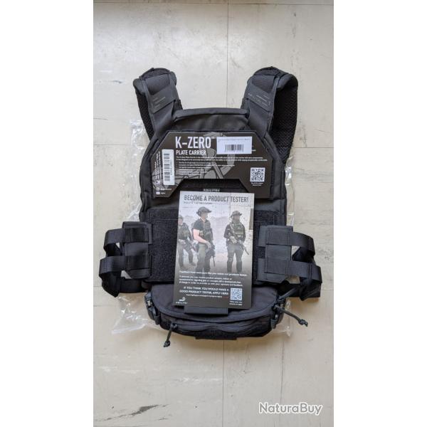 Porte plaques Agilite K-Zero Noir