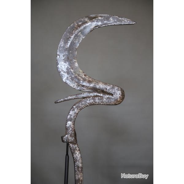 Couteau de jet et de prestige dit Seng�s� - Cameroun, Nigeria, 1�re moiti� 20� si�cle
