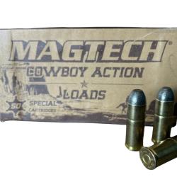 Cartouches MAGTECH COWBOY ACTION cal.45 Colt LFN 250 grains - 16.2 grammes /50