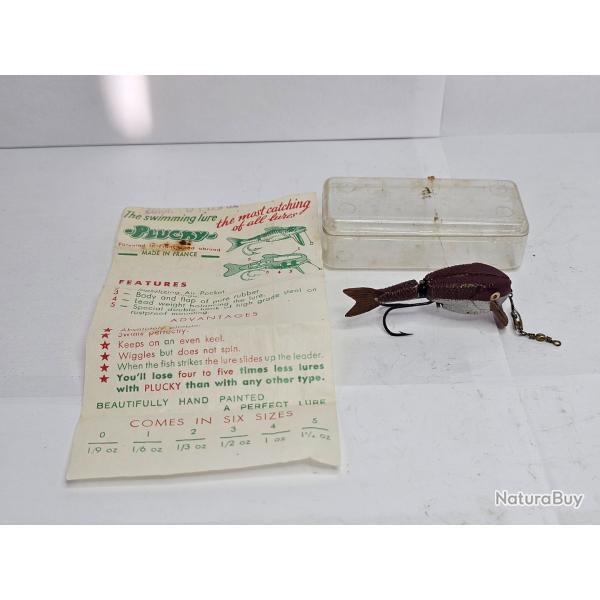 Leurre de collection Plucky - Avec bo�te et notice d'origine