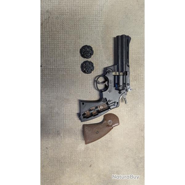 Revolver � CO2 Crosman 357 magnum, calibre 4,5mm pistolet � air comprim�
