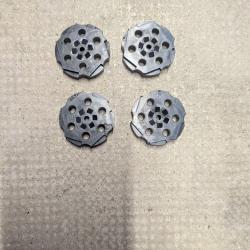 Lot 4 Barillets 6 coups Crosman 357 Magnum CO2 Air comprim&eacute; 4,5mm Barillet