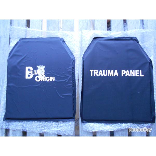 Plaques anti trauma pour plaque NIJ 4 Stand Alone