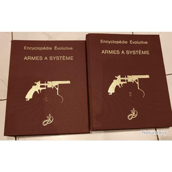 Rare lot : Encyclop�die �volutive "ARMES A SYST�ME" - Tomes 1 & 2 (Complet)