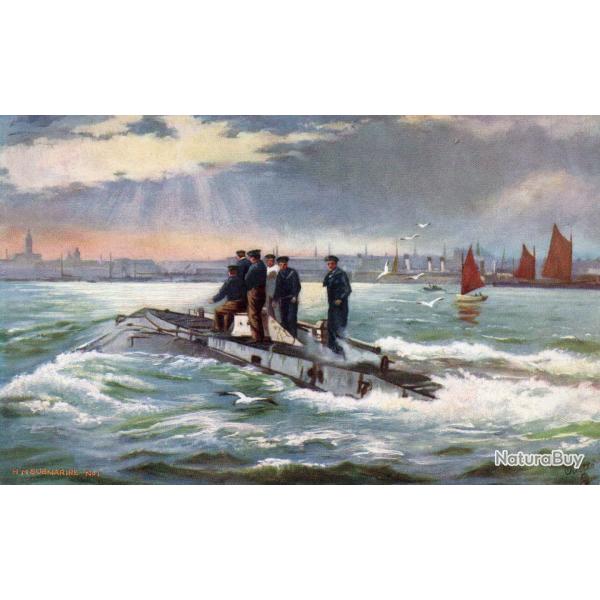 Carte postale sous-marin H.M. Submarine Boat No. 1 - N�8527