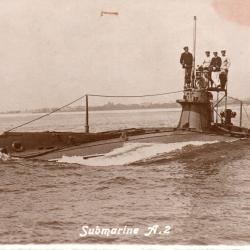 Carte postale sous-marin A.2 - N&deg;8530