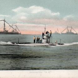 Carte postale sous-marin A.11 - N&deg;8534