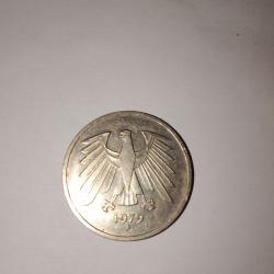 Monnaie Allemande 5 Mark 1979
