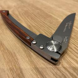 Couteau de poche "Le Thiers" par Roger Orf&egrave;vre - Acier 12C27 & Bois