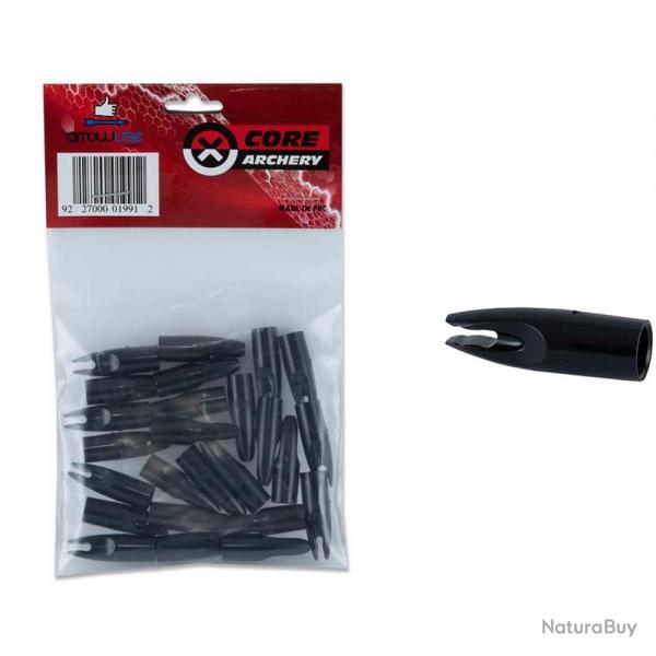 25 Encoches Recreation pour fl�ches 7 mm Noir