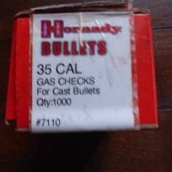 Gas checks Calibre 35