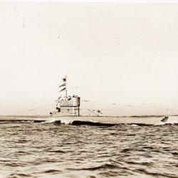 Carte postale sous-marin H24 - N&deg;8543