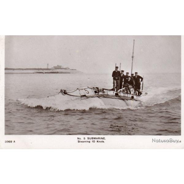 Carte postale sous-marin No. 5, 10 noeuds  - N�8546