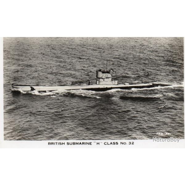 Carte Postale Sous-marin Britannique Classe H No. 32 - N�8547