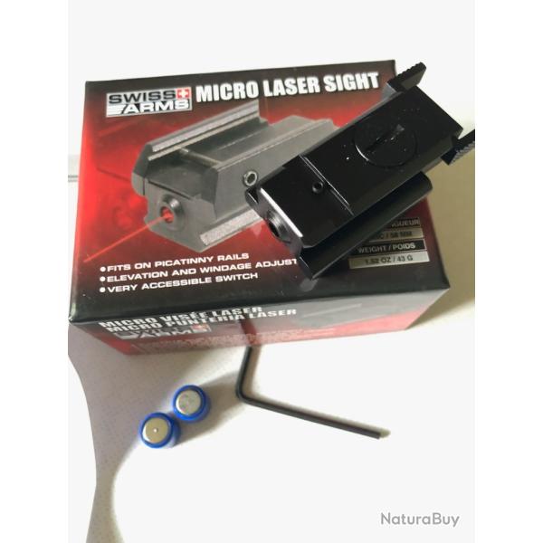 Viseur laser rouge Swiss Arms