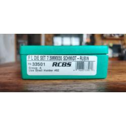 JEU D'OUTILS RCBS 7,5 X 55 SCHMIDT-RUBIN