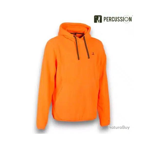 Sweat polaire  a capuche Percussion M