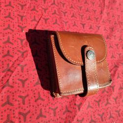 Etuis cuir a munitions -10 balles-